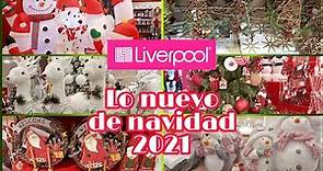 Recorrido por Liverpool | Decoraciónes de Navidad 2021 | Adornos Navideños