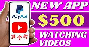 Get Paid $500 Per Day To Watch YouTube Videos | Earn FREE PayPal Money For Watching