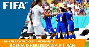 Bosnia & Herzegovina v Iran | 2014 FIFA World Cup | Match Highlights
