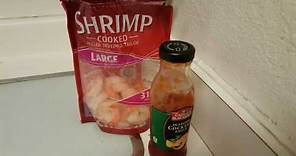 Walmart brand frozen Shrimp review
