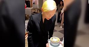 See why a latte made actress Tilda Swinton swoon