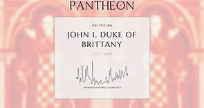 John I, Duke of Brittany Biography - Duke of Brittany from 1221 to 1286