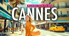 Explore the beauty of Cannes, France | A Spectacular 4k60 HDR Walking Tour | European Walking Tours