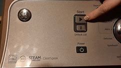GE CleanSpeak/Adora Washer/Dryer start button repair