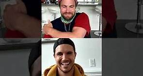 Stephen Amell's FULL Instagram Live Chat with Robbie Amell _ April 6