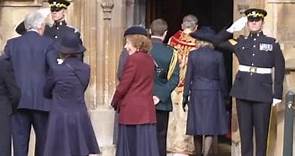 A Windsor funerali di re Costantino di Grecia, grande assente William