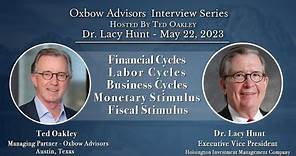 Ted Oakley - Oxbow Advisors - Interview Series - Dr. Lacy Hunt May 22, 2023