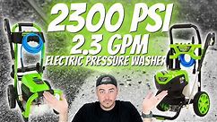 Greenworks 2300psi 2.3gpm Electric Pressure Washer Review - Best Electric Pressure Washer?