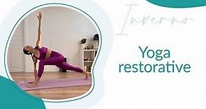 Sequenza yoga restorative | Michela Coppa