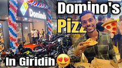 Domino’s Pizza in Giridih😍 || First Time Ate Pizza in Domino’s🍕 || Aditya Indian Vlogs