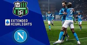 Sassuolo vs. Napoli: Extended Highlights | Serie A | CBS Sports Golazo