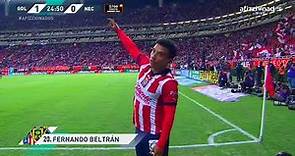 Gol de Fernando Beltrán | Chivas 1-0 Necaxa | Liga BBVA MX - Apertura 2023 - Jornada 3