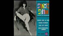 Sandie Shaw - Chante En Français - Pourvu Que Ça Dure (EP, Vinyl, 7 Inch, 45 RPM)