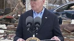 Kentucky tornadoes: Biden offers 100% federal support of 30-day cleanup