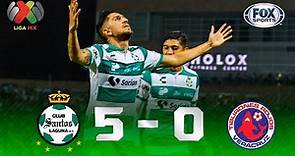 Santos Laguna - Veracruz [5-0] | GOLES | Jornada 11 | Liga MX