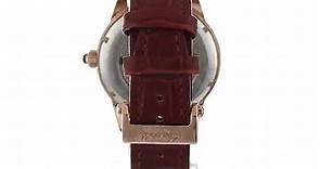 Ingersoll Men's IN8008RWH Automatic Remington Rose Gold White Watch