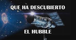 Telescopio espacial Hubble - qué descubrimientos ha hecho