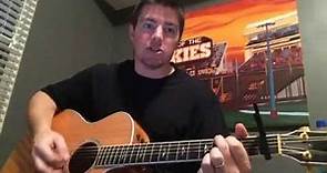 Make You Miss Me - Sam Hunt (Beginner Guitar Lesson)