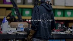 Custom Offsets Black and Grey Hoodie