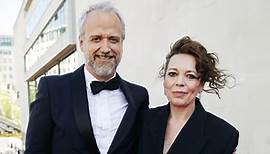 Olivia Colman and husband Ed Sinclair at the Virgin Media BAFTA TV Awards