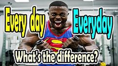 How to use Every day vs Everyday: What's the difference? [ ForB English Lesson ]