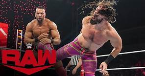 FULL MATCH— Seth “Freakin” Rollins vs Jinder Mahal– World Heavyweight Title Match: Raw, Jan 15, 2024
