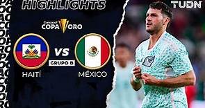 HIGHLIGHTS | Haití vs México | Copa Oro 2023 | TUDN
