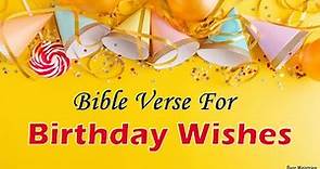 5 Bible Verses for Birthday Wishes | Bible Verses for Birthday Card | Bpgc Ministries | 2020