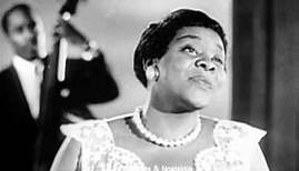 DINAH WASHINGTON. Only A Moment Ago. Live 1954 R&B TV Performance