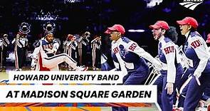 Howard University Marching Band Performs at Madison Square Garden | @amtrak Halftime Show