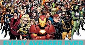Every Avenger Ever in Marvel Universe (1963 - 2022)