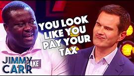 Which Comedian Was Caught In A Tax Evasion Scandal? | I Literally Just Told You | Jimmy Carr