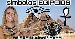 Top 3 símbolos EGIPCIOS - origen y significado