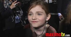 MORGAN LILY Interview at 2012 Premiere Arrivals