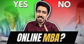 Is Online MBA worth it? Reality of Online MBA courses - Best universities in India