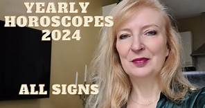Yearly horoscopes 2024 ALL SIGNS