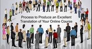 How to Create a Translation of Your Online Course?