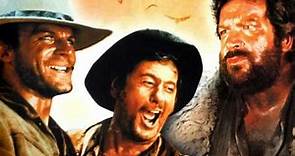 Bud Spencer Terence Hill Eli Wallach Los cuatro truhanes mejores momentos