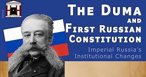 The First Russian Parliament and Constitution | The Duma (1906-1917)
