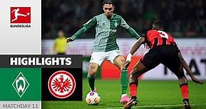 Werder Bremen - Eintracht Frankfurt 2-2 | Highlights | Matchday 11 – Bundesliga 2023/24