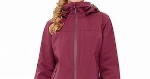 【Jack wolfskin飛狼】女 Air Wolf 俐落輕量 防風防水保暖外套 內刷毛衝鋒衣『莓果紅』 | 防曬外套 | Yahoo奇摩購物中心