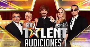 PREPÁRATE para ser SORPRENDIDO por GRANDES TALENTOS | Audiciones 1 | Got Talent España 2017
