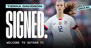 Tierna Davidson Signs with Gotham FC