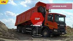 How to operate truck tipper in a safe way