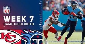 Chiefs vs. Titans Week 7 Highlights | NFL 2021
