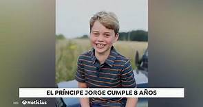 El príncipe Jorge, tercero en la línea de sucesión británica, cumple 8 años