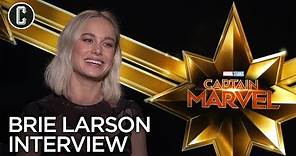 Captain Marvel: Brie Larson Interview