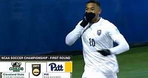 Pitt vs Cleveland State, First Round NCAA Soccer Championship
