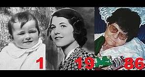 Rosemary Kennedy from 0 to 86 years old