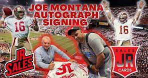 Las Vegas | Joe Montana autograph signing